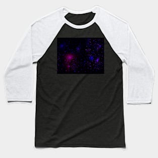 Night starry sky, space, cosmos print. Baseball T-Shirt